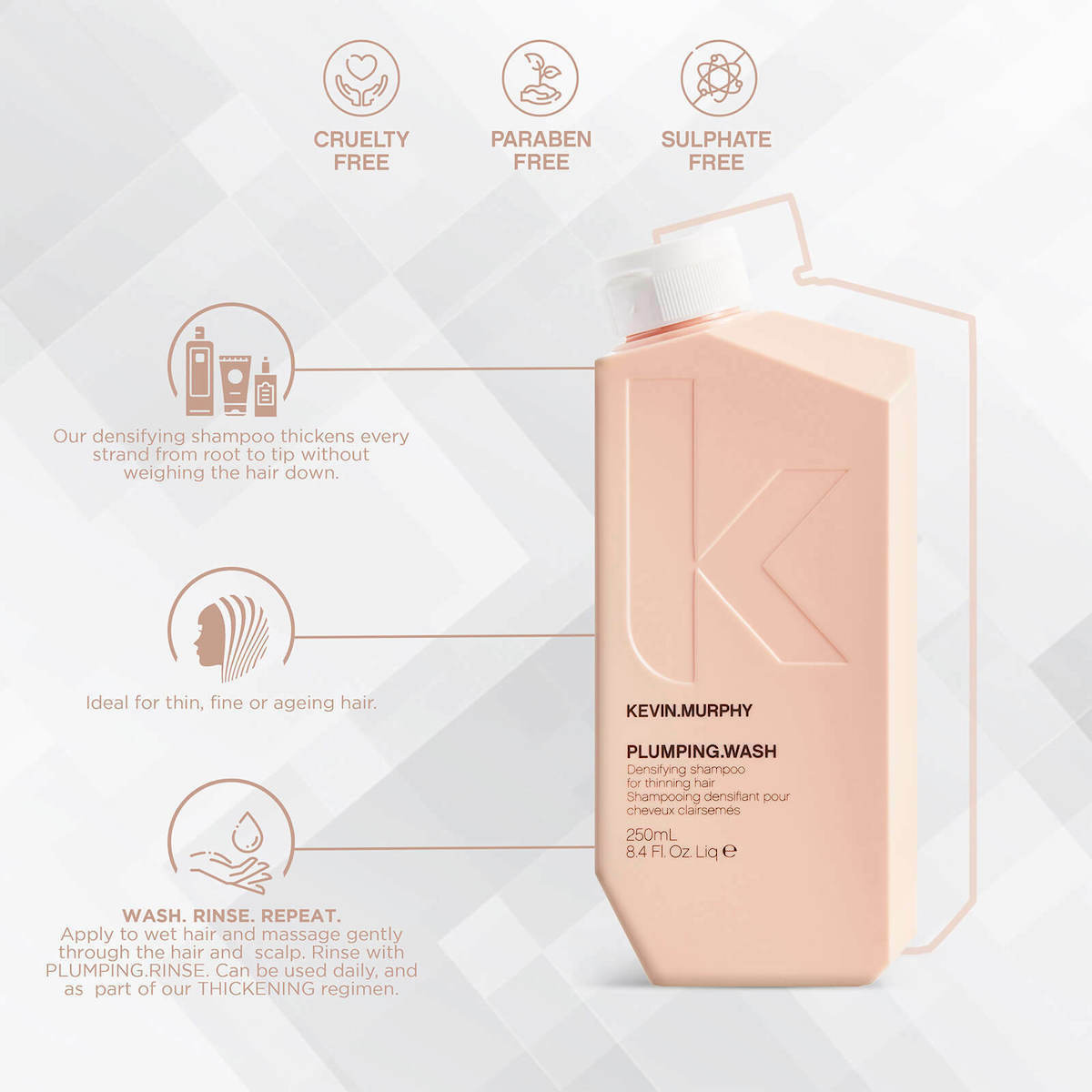 PLUMPING.WASH 250 ML R's Just Hair