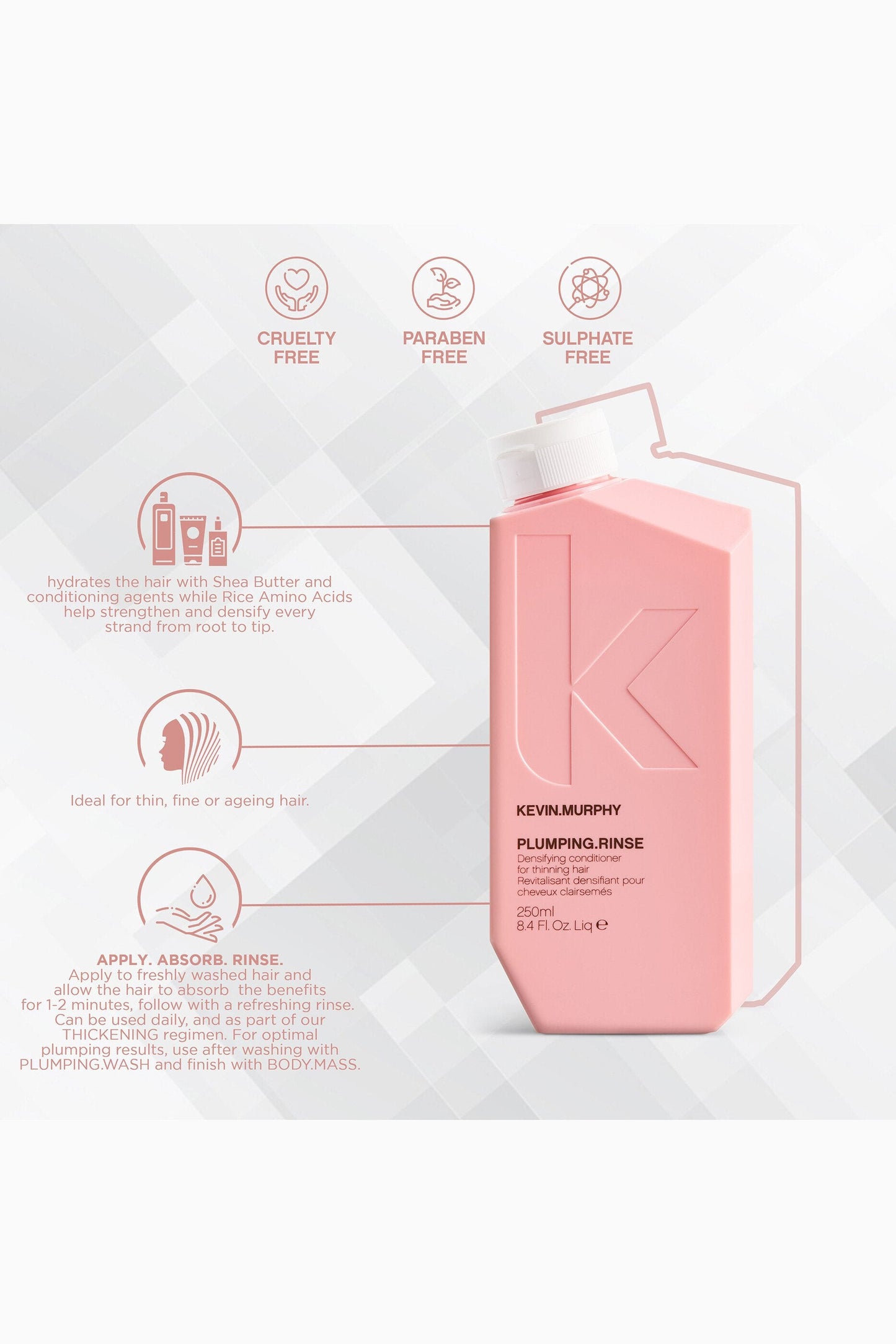 PLUMPING.RINSE 250 ML